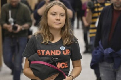 Quote of the day by Greta Thunberg: “Some people say that the climate crisis is something we have all created. But that is