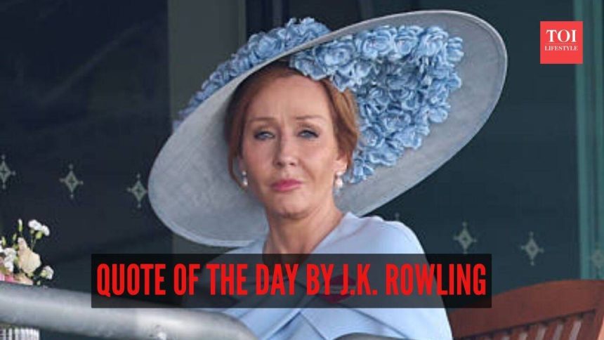 Quote of the day by J.K. Rowling: “If you want to know what a man's like, take a good look at how he treats his...”
