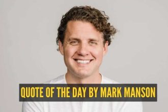 Quote of the day by Mark Manson: “True love - that is, deep, abiding love that is impervious to emotional whims or fancy -