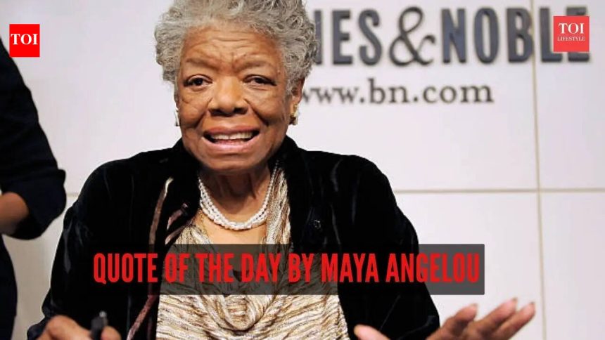 Quote of the day by Maya Angelou: “When I look back, I am so impressed again with the life-giving power of literature. If I