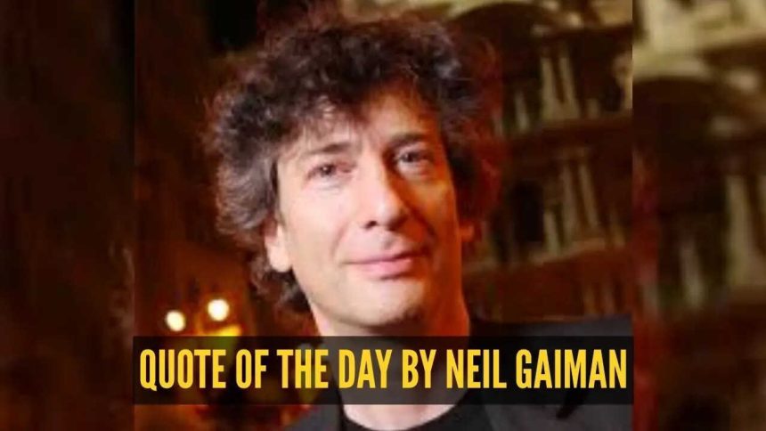 Quote of the day by Neil Gaiman: "Fairy tales are more than true: not because they tell us that dragons exist, but because th