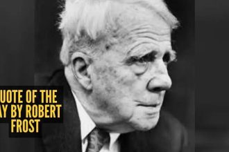 Quote of the day by Robert Frost: “In three words I can sum up everything I've learned about life: it...”