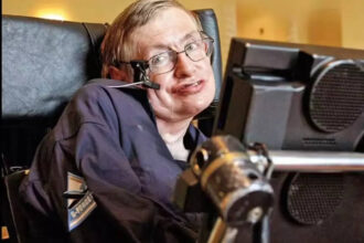 Quote of the day by Stephen Hawking: "We are just an advanced breed of monkeys on a minor planet of…" - a humbling and upli