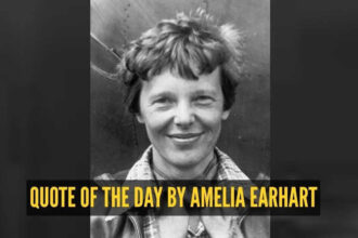 Quote of the day for children by Amelia Earhart: "The most difficult thing is the decision to act, the rest is..."