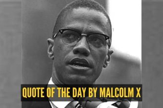 Quote of the day for kids by Malcolm X: "Education is the passport to the future, for tomorrow belongs to..."