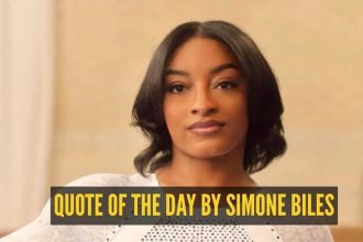 Quote of the day for kids by Simone Biles: "Always work hard and have fun in what you do because I think that's when you're..
