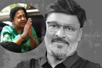 Radhika Sarathkumar pleads to the media for privacy as K Bhagyaraj's mortal remains brought home for public homage