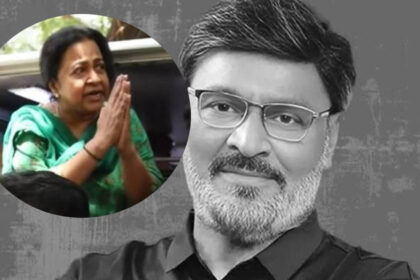 Radhika Sarathkumar pleads to the media for privacy as K Bhagyaraj's mortal remains brought home for public homage