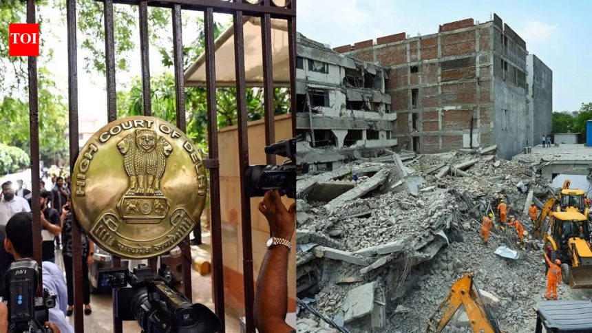 Saket building collapse: Delhi high court directs removal of social media posts accusing sitting judge
