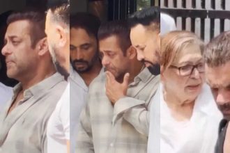 Salman Khan controls his tears as he attends close friend's funeral with family