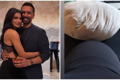 Samantha Ruth Prabhu flaunts baby bump with a cheeky note