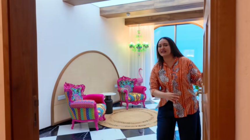 Sonakshi Sinha and Zaheer Iqbal's penthouse is a relaxing abode of minimalism with bright bohemian colours: Art inspirations