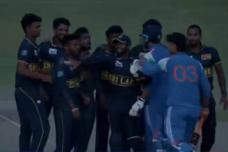 Sooryavanshi clashes with Sri Lanka players after India A defeat - Watch