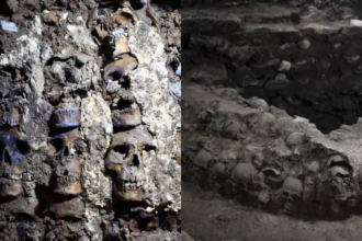 Spanish conquerors described a terrifying tower made of thousands of human skulls, historians thought it was propaganda, then