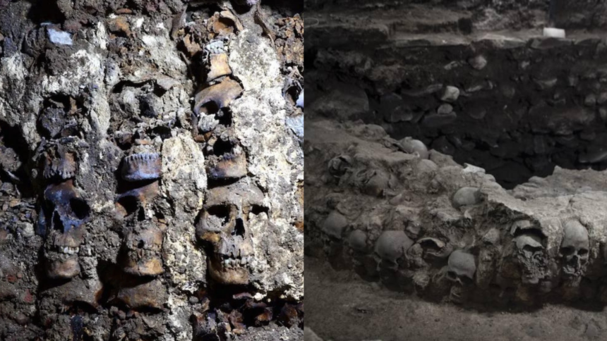 Spanish conquerors described a terrifying tower made of thousands of human skulls, historians thought it was propaganda, then
