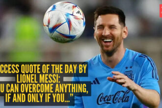 Success quote of the day by Lionel Messi: “You can overcome anything, if and only if you...”