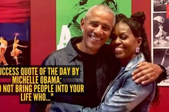 Success quote of the day by Michelle Obama: "Do not bring people into your life who..."