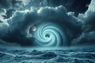 Super Typhoon Sinlaku reached the edge of space: NASA captures astonishing atmospheric ripples