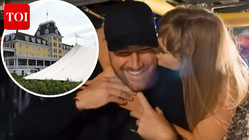 Taylor-Travis wedding: White tent sparks frenzy - PICS