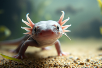 The smiling salamander that can regrow its brain, heart and limbs; scientists think its secrets could help transform human me