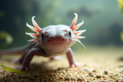 The smiling salamander that can regrow its brain, heart and limbs; scientists think its secrets could help transform human me