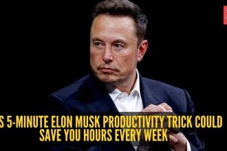 This 5-minute Elon Musk productivity trick could save you hours every week
