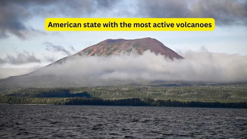 This state in the U.S. has the most active volcanoes; no it's not Hawaii