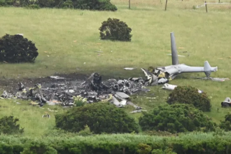 Three British Navy personnel killed in helicopter crash during training exercise in Devon, MOD confirms