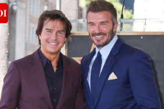 Tom Cruise hails David Beckham: 'His is a Hollywood story' - WATCH