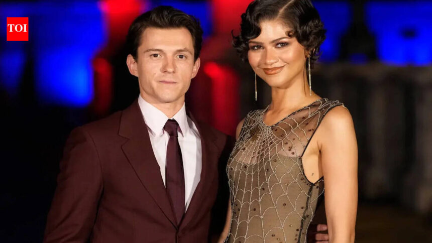 Tom Holland and Zendaya stun at 'Spider-Man: Brand New Day' Rome premiere; Actress steals spotlight in her spiderweb gown - P