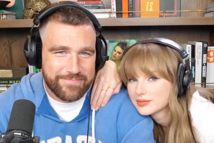 Travis Kelce dances on Taylor Swift’s remix ‘Opalite’