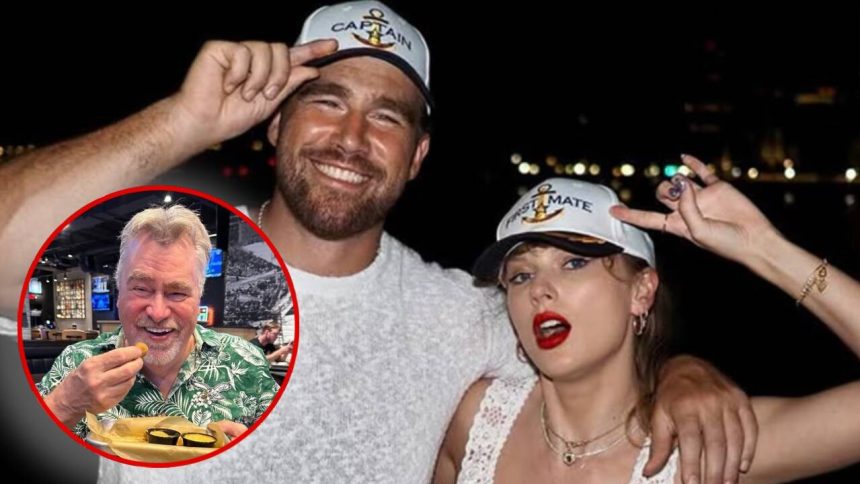Travis Kelce’s father shares his excitement about wedding