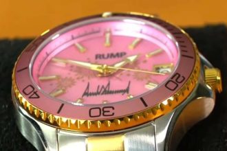 Trump Watch Misprinted 'Rump': couple’s $640 gift arrives with typo; firm offers $800 card