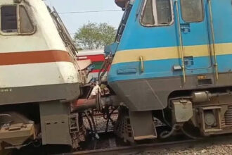 Two empty train rakes come face to face on same track in Bhubaneswar