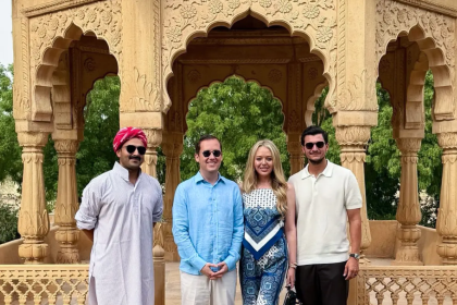 US President Donald Trump’s daughter Tiffany visits Jaisalmer’s Sonar Fort