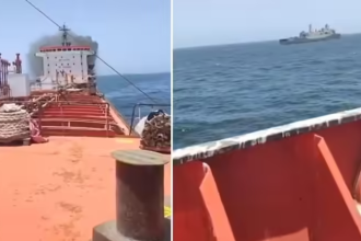 US warplane strikes, disables oil tanker near Oman; crew of 24 Indians evacuated