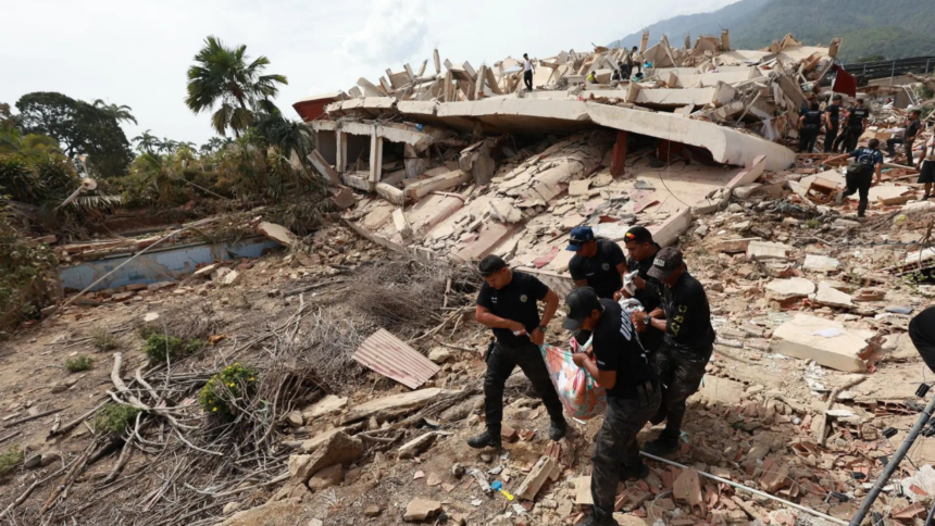Venezuela quake leaves 235 dead: Thousands feared trapped as rescue efforts intensify