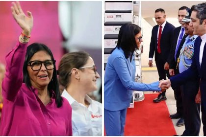 Venezuela's acting President Delcy Rodriguez arrives in India on 5-day visit