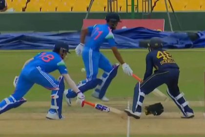 Watch: Bat blocked by Dickwella's foot? Priyansh Arya's freak run-out triggers debate