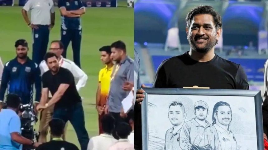 Watch: Dhoni flips coin in Jharkhand T20 league after missing IPL 2026