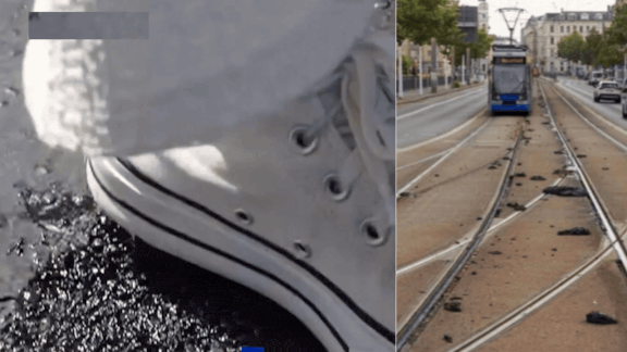 Watch: Europe's record heatwave melts roads in France, buckle tram tracks in Germany
