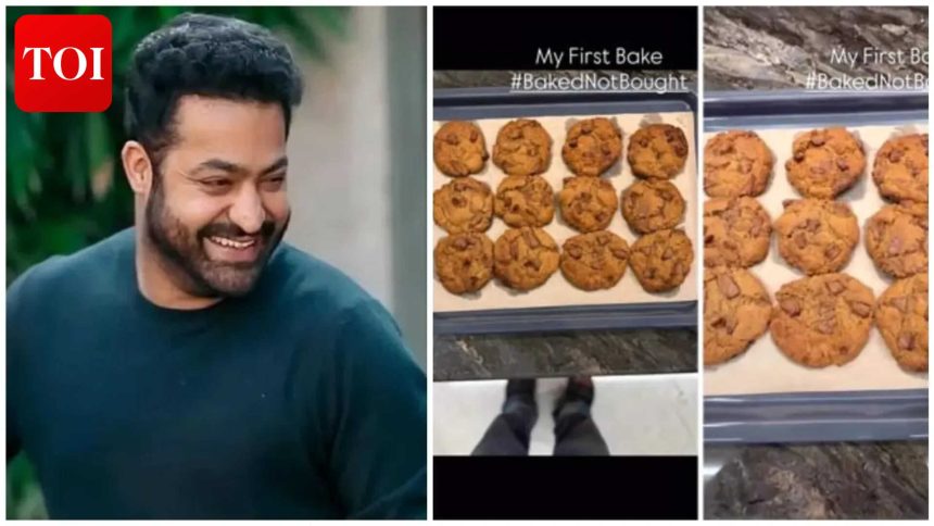 Watch: Jr NTR's first baking attempt wins hearts
