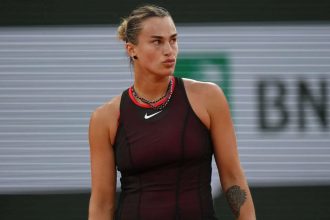 Watch: Sabalenka channels Michael Jackson's moonwalk after win over Osaka