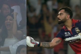 Watch: Virat Kohli seals IPL title with six, Anushka Sharma erupts in wild celebration