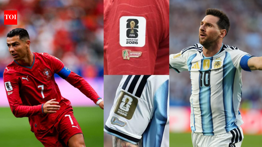 What is the legacy badge? Why Lionel Messi and Cristiano Ronaldo are wearing it at FIFA World Cup 2026