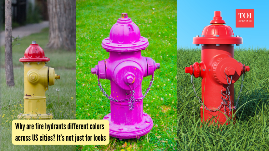 Why are fire hydrants different colors across US cities? It’s not just for looks