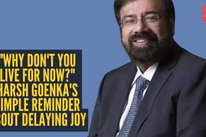"Why don't you live for now?" Harsh Goenka's simple reminder about delaying joy
