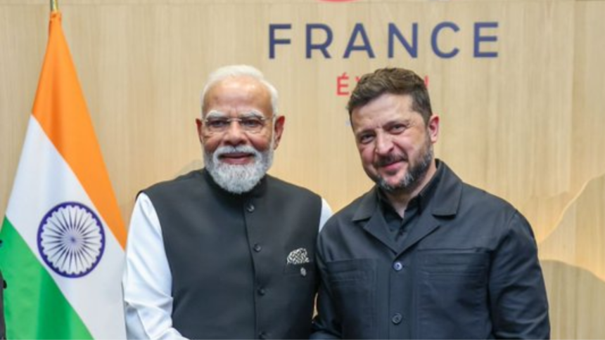 'Will always be on the side of peace': PM Modi after bilateral talks with Ukraine president Zelenskyy