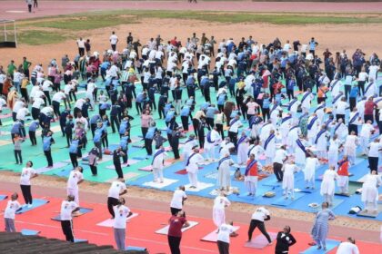 Yoga Day draws big turnout in Dharwad