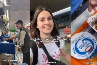 "You don’t have to travel on cheap and dirty trains": Polish woman shares her travel experience in Vande Bharat